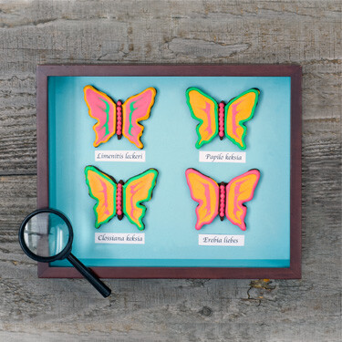 Box of butterflies Mit persnlichem Text: